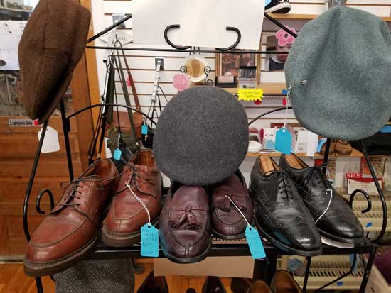 Gently Used Hats & Dress Shoes
