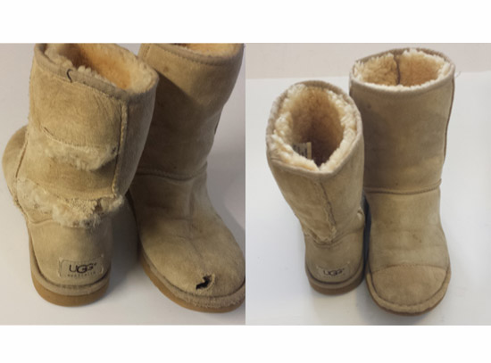 Uggs Before & After Boot Repair